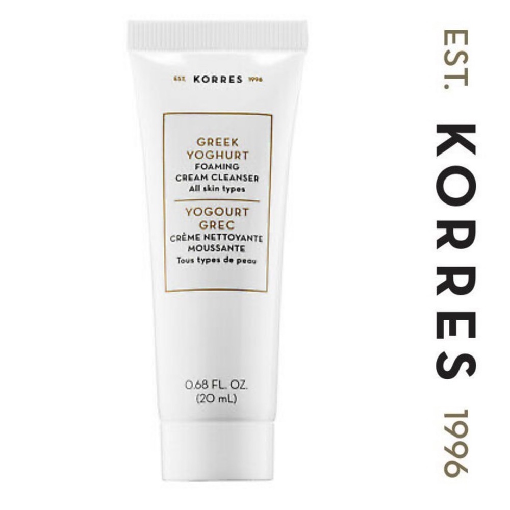 5/$25⚡️ NEW Korres Foaming Cream Cleanser Sample